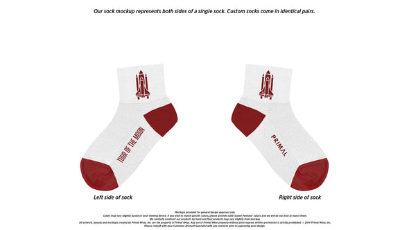 2023 Tour of the Moon Cycling Socks
