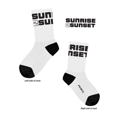 2022 - 2023 Sunrise Sunset Cycling Socks